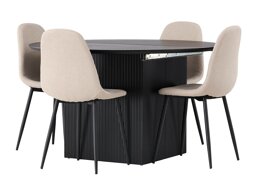 Eetkamerset Dallas 4287 (Beige)