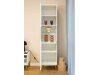 Boekenkast Cirferi 107 (Wit + Gouden)