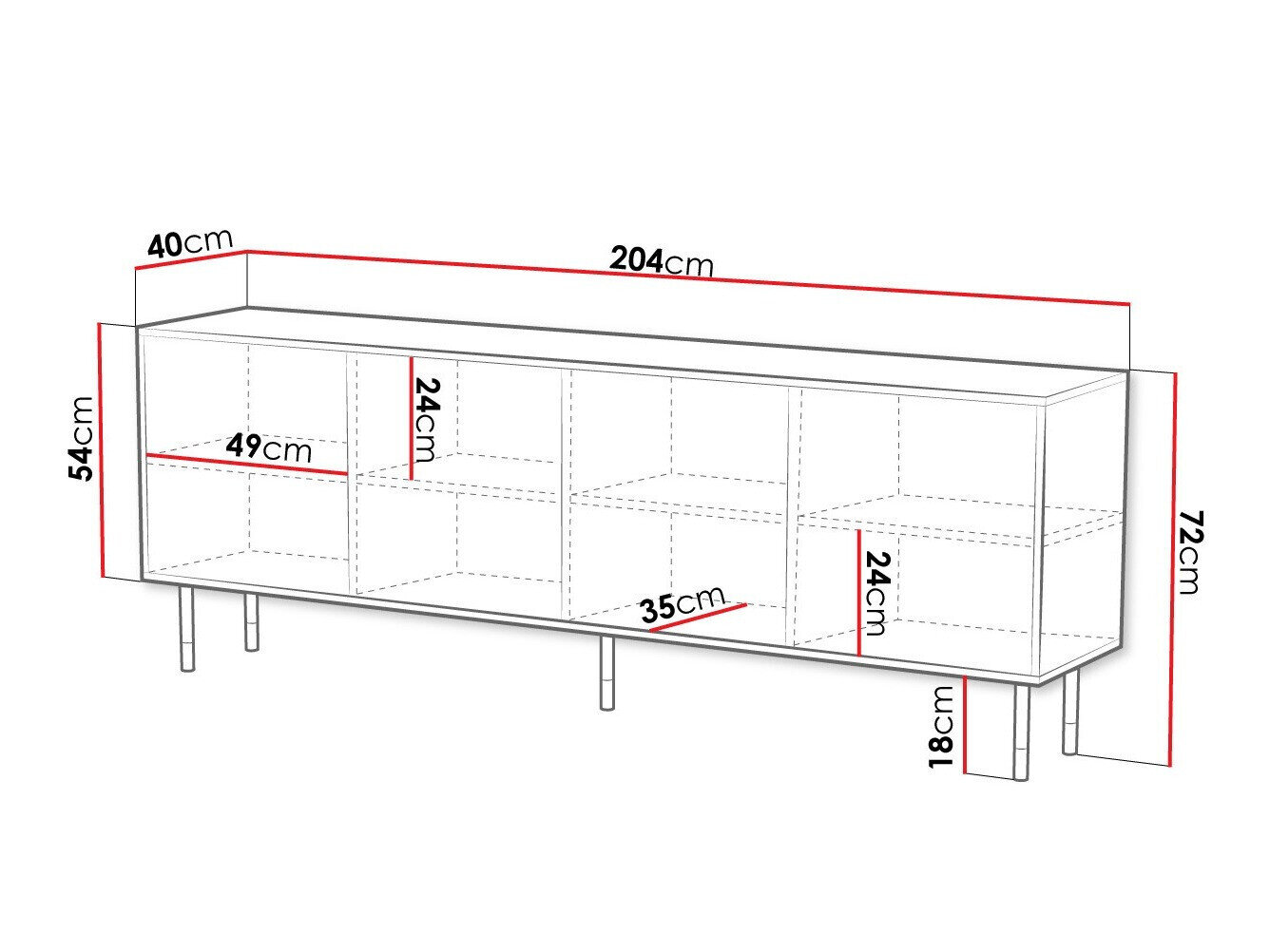Dressoir Elmteo 101