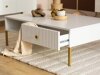 Salontafel Etliva 103 (Wit + Gouden)