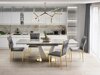 Stoel Houston 1139 (Grijs + Gouden)