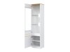 Boekenkast Catelbi 121 (Wit + Eiken)