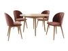 Spisestuesæt Racine 127 (Brun + Magic Velvet 2258)