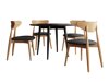 Spisestuesæt Racine 124 (Brun)