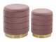 Pufu komplekts Berwyn 1577 (Tumši rozā)