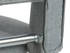 Silla de barra Norsica 164 (Gris claro + Plata)