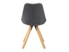 Silla Norsica 135 (Gris oscuro + De color marrón claro)