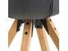 Stuhl Norsica 135 (Dunkelgrau + Hellbraun)