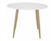 Tafel Dallas 126 (Wit + eiken)