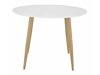 Tafel Dallas 126 (Wit + eiken)