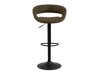 Scaun de bar Norsica 280 (Chaki + Negru)