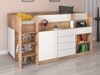 Hoogslaper Gilroy 116 (Sonoma eik + Wit)