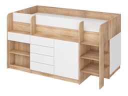 Hoogslaper Gilroy 116 (Sonoma eik + Wit)