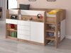 Hoogslaper Gilroy 116 (Sonoma eik + Wit)