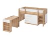 Hoogslaper Gilroy 116 (Sonoma eik + Wit)