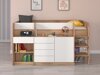 Hoogslaper Gilroy 116 (Sonoma eik + Wit)