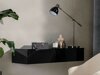 Kaptafel Delpher (Zwart + Glanzend zwart)