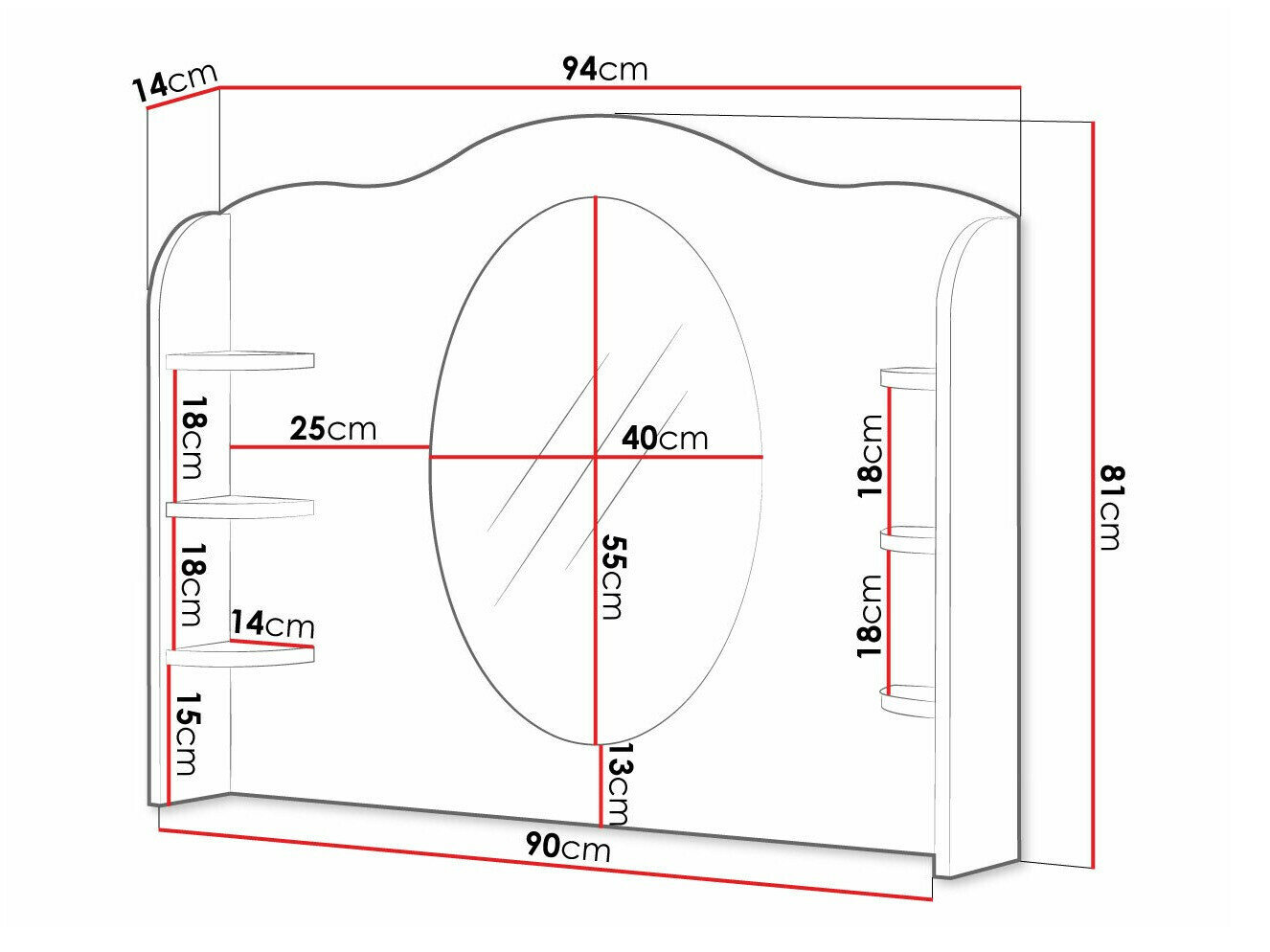 Miroir Romelbo 105