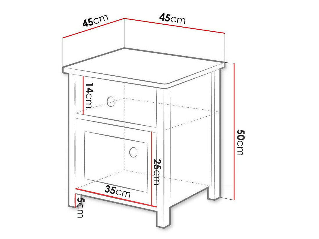 Table de chevet Elblive 106