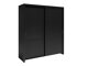 Garderobeskab Murrieta 190 (Sort)