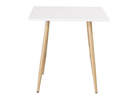 Tafel Dallas 4310 (Wit + Licht hout)