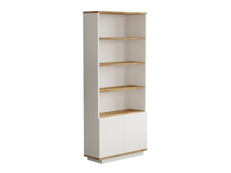 Könyvespolc Kailua 2659 (Fehér + Fenyő)
