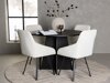 Eetkamerset Dallas 4325 (Beige + Zwart)