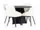 Eetkamerset Dallas 4325 (Beige + Zwart)