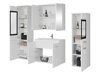 Badkamerset Scientia III (Glanzend wit + Wit)