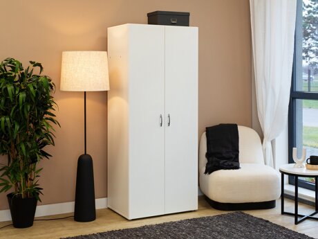 Garderobeskab Bristol 183 (Hvid)