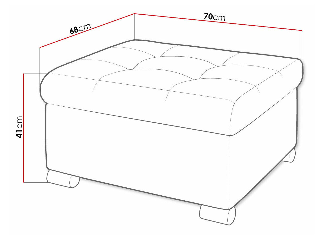 Puf Comfivo Gemma (Magni 206.07)