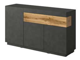 Komoda Livlore 105 (Siva Matera + Hrast Wotan)