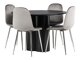 Essgruppe Dallas 4354 (Schwarz)