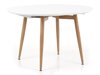 Tafel Houston Humus (Wit + San Remo eik)