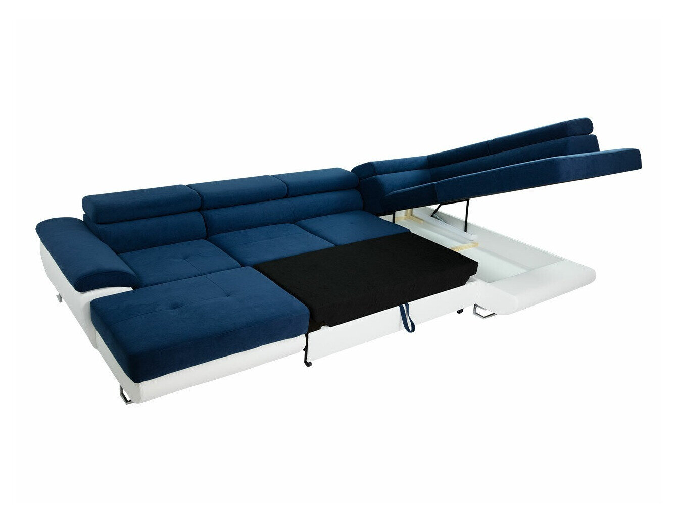 Ъглов диван Comfivo Ruta IV (Soft 017 + Lux 06 + Soft 017)