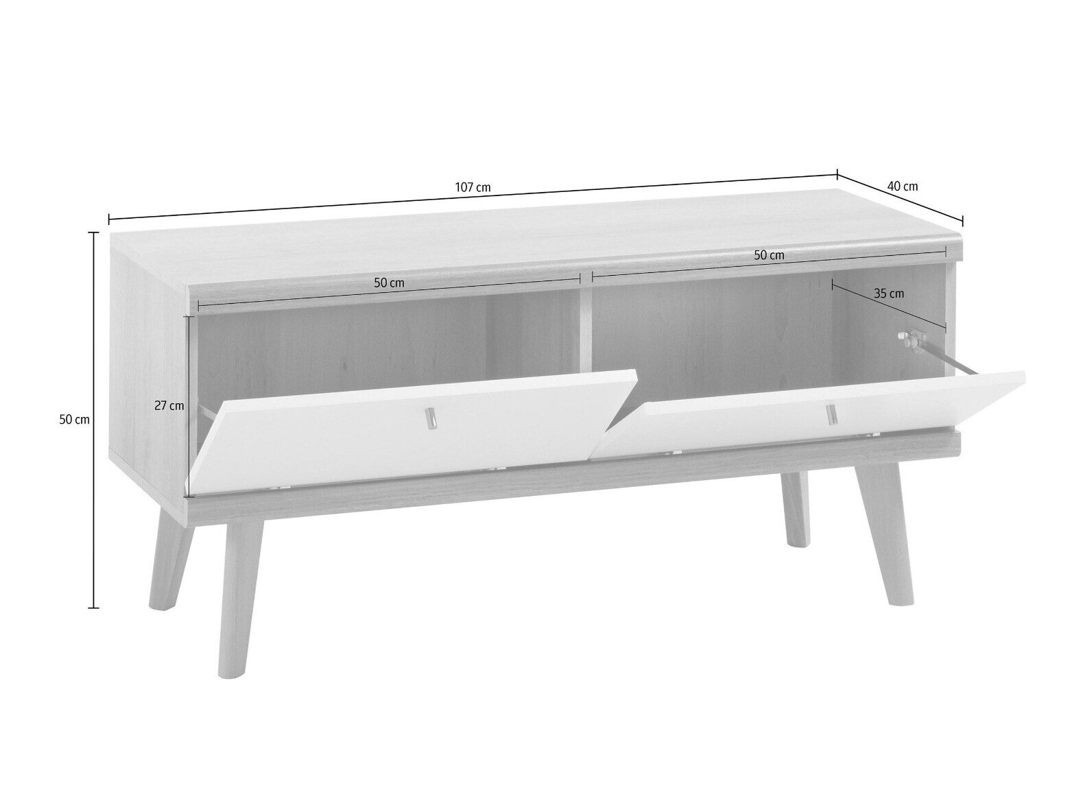 TV-bord Elbfiou 109