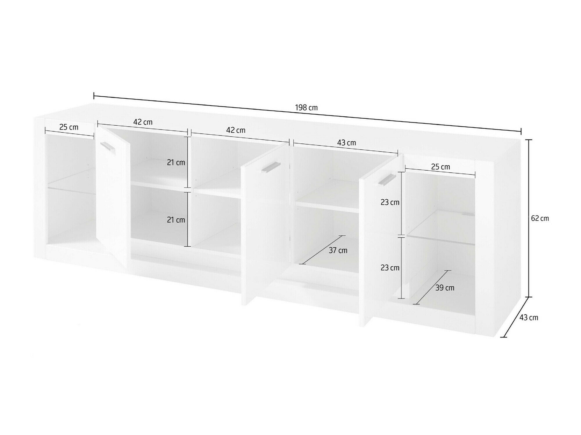 TV-meubel Dorbena 110