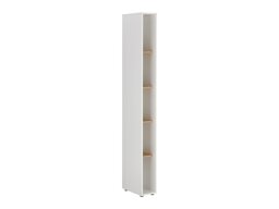 Étagère Elbsori 105 (Blanc + Chêne wotan)