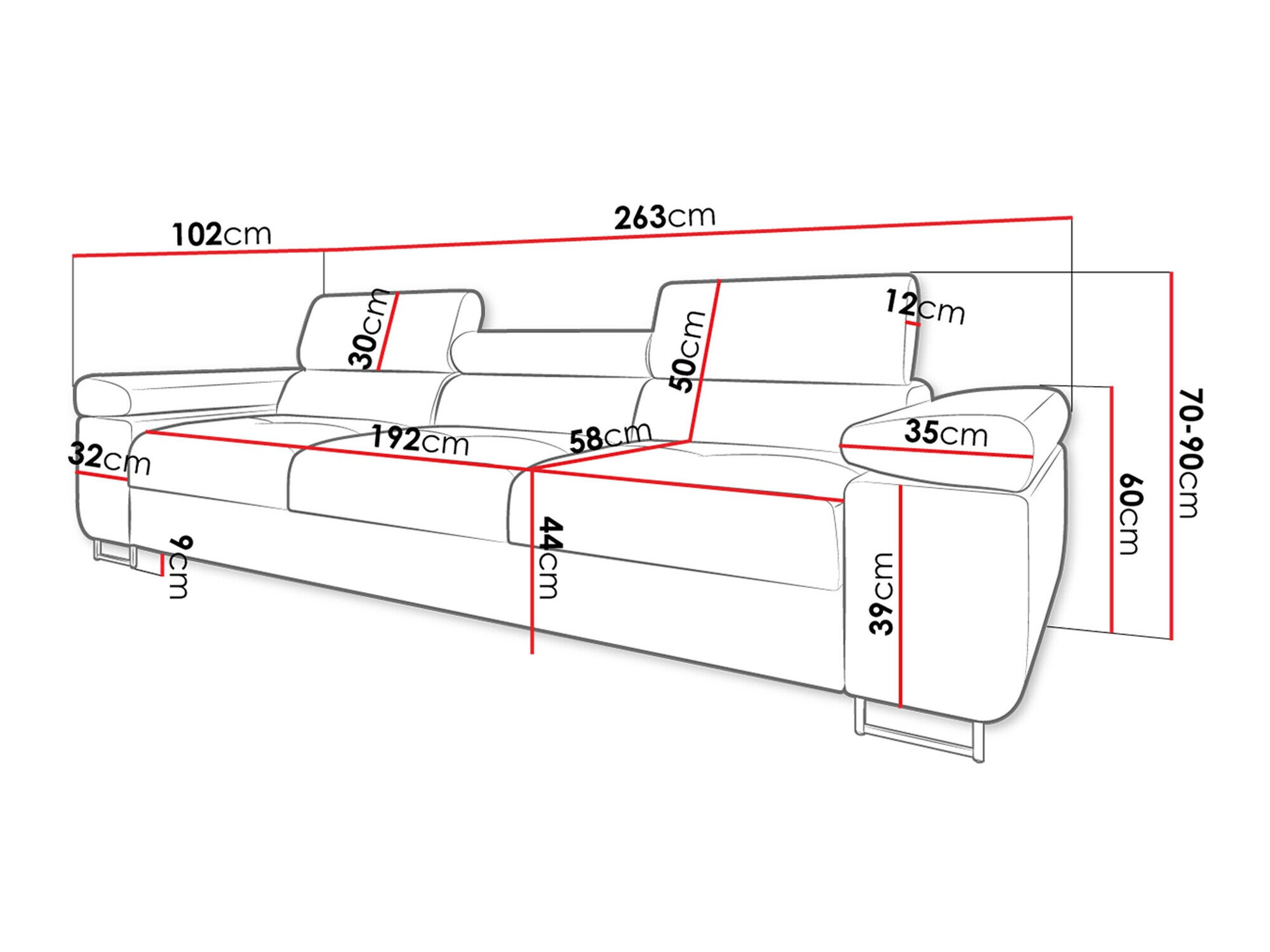 Sofa Comfivo Eliferu 104 (Manila 26)