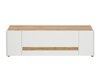 TV-bord Elbsori 114 (Hvid + Wotan eg)