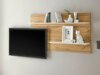 Wandplank Elbsori 112 (Wotan eik + Wit)