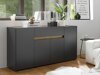 Kommode Elbsori 117 (Antracit + Wotan eg)