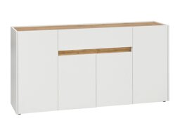 Ladekast Elbsori 117 (Wit + Wotan eik)