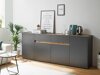 Kommode Elbsori 118 (Antracit + Wotan eg)