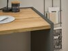 Skrivebord Elbsori 119 (Antracit + Wotan eg)