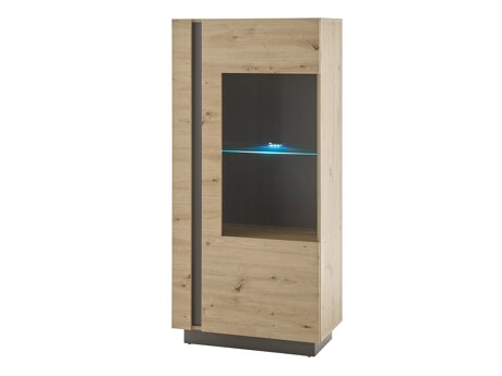Boekenkast Veropho 101 (Artisan eiken + Grafiet)