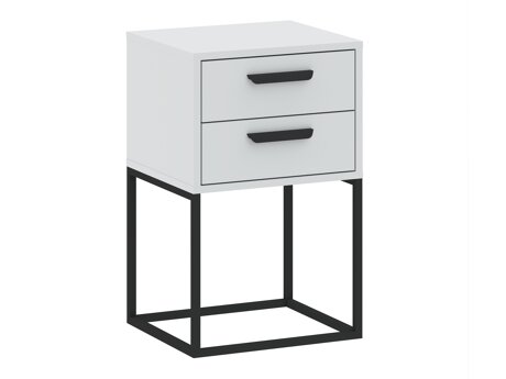 Sengebord Bristol 196 (Hvid)