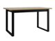 Tafel Victorville 353 (Sonoma eik + Zwart)