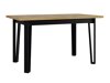 Tafel Victorville 354 (Artisan eiken + Zwart)
