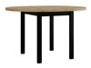 Tafel Victorville 355 (Artisan eiken + Wit)
